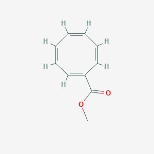 molecular formula C10H10O2 B14669322 Methyl cyclooctatetraenecarboxylate 