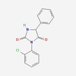 3-(2-Chlorophenyl)-5-phenylimidazolidine-2,4-dione