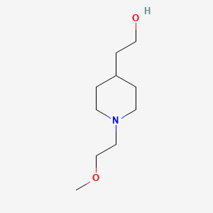 2-(1-(2-Methoxyethyl)piperidin-4-yl)ethan-1-ol