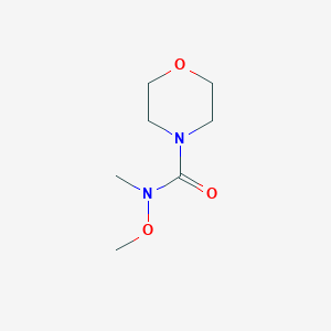 N-methoxy-N-methylmorpholine-4-carboxamide
