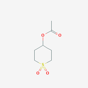 (1,1-Dioxothian-4-yl) acetate