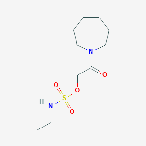 2-(Azepan-1-yl)-2-oxoethyl ethylsulfamate