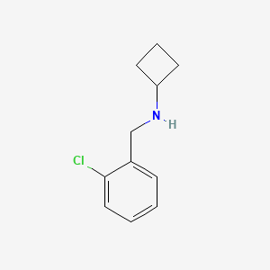 N-[(2-chlorophenyl)methyl]cyclobutanamine