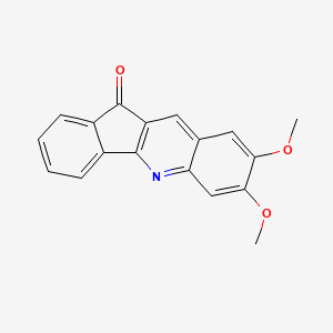 11H-Indeno[1,2-b]quinolin-11-one, 7,8-dimethoxy-