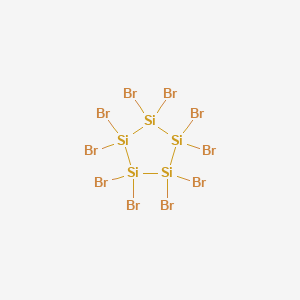 Decabromocyclopentasilane