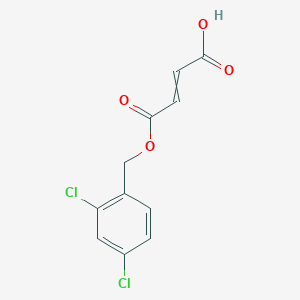 4-[(2,4-Dichlorophenyl)methoxy]-4-oxobut-2-enoic acid