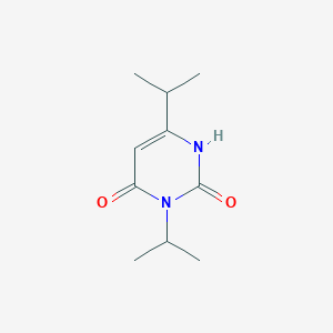 3,6-Bis(propan-2-yl)-1,2,3,4-tetrahydropyrimidine-2,4-dione