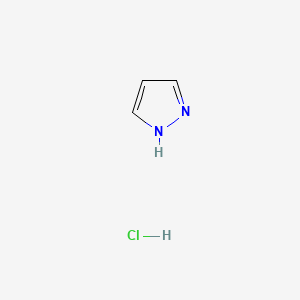 molecular formula C3H5ClN2 B14669671 Pyrazole hydrochloride CAS No. 35877-22-6