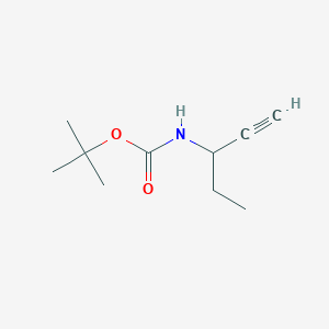 Tert-butyl pent-1-yn-3-ylcarbamate