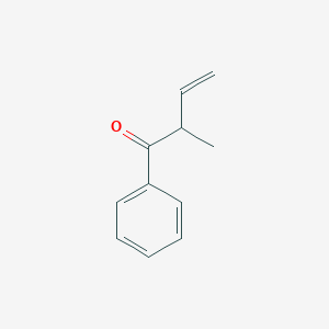 molecular formula C11H12O B14669724 3-Buten-1-one, 2-methyl-1-phenyl- CAS No. 50599-02-5