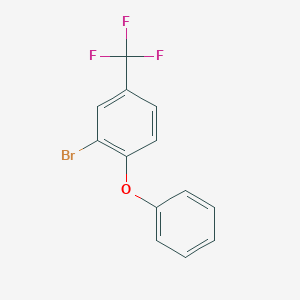 2-Bromo-1-phenoxy-4-(trifluoromethyl)benzene