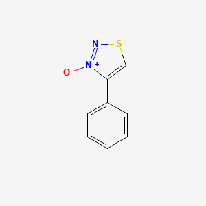 3-Oxo-4-phenyl-1,2,3lambda~5~-thiadiazole