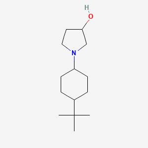 1-(4-(Tert-butyl)cyclohexyl)pyrrolidin-3-ol