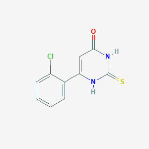 6-(2-chlorophenyl)-2-thioxo-2,3-dihydropyrimidin-4(1H)-one