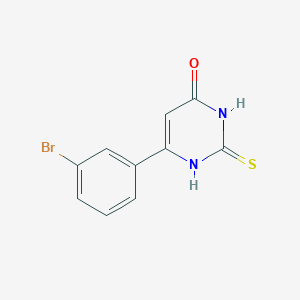 6-(3-bromophenyl)-2-thioxo-2,3-dihydropyrimidin-4(1H)-one