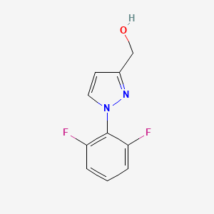 [1-(2,6-difluorophenyl)-1H-pyrazol-3-yl]methanol