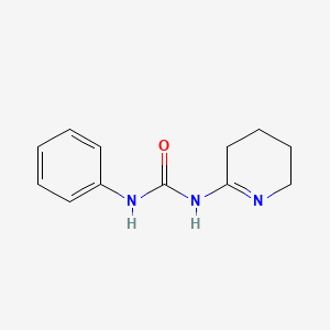 N-Phenyl-N'-(3,4,5,6-tetrahydropyridin-2-yl)urea