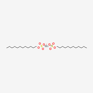 Decyl hydrogen sulphate, manganese(2+) salt