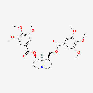 Platynecine 7,9-trimethoxybenzoate diester