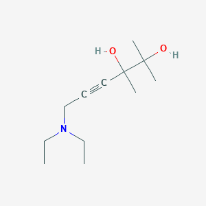 4-Hexyne-2,3-diol, 6-(diethylamino)-2,3-dimethyl-