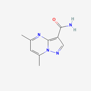 5,7-Dimethylpyrazolo[1,5-A]pyrimidine-3-carboxamide