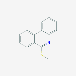 6-Methylsulfanylphenanthridine