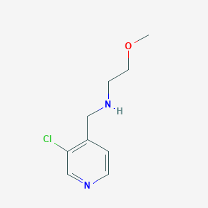 [(3-Chloropyridin-4-yl)methyl](2-methoxyethyl)amine
