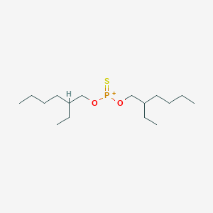 Bis[(2-ethylhexyl)oxy](sulfanylidene)phosphanium