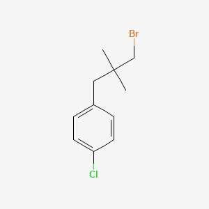 1-(3-Bromo-2,2-dimethylpropyl)-4-chlorobenzene