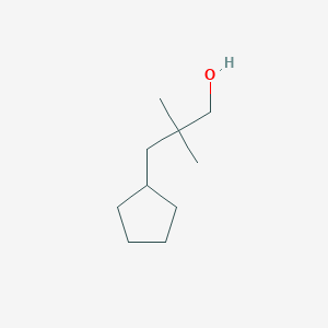 3-Cyclopentyl-2,2-dimethylpropan-1-ol