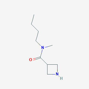 molecular formula C9H18N2O B1467055 N-butyl-N-methylazetidine-3-carboxamide CAS No. 1506612-67-4