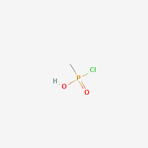 Methylphosphonochloridic acid