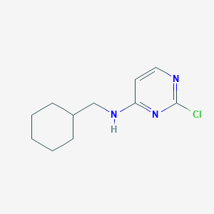molecular formula C11H16ClN3 B1467070 2-氯-N-(环己甲基)嘧啶-4-胺 CAS No. 1248415-40-8