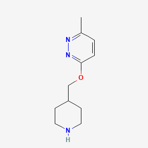 3-Methyl-6-(piperidin-4-ylmethoxy)pyridazine