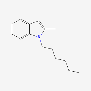 1-Hexyl-2-methyl-1H-indole