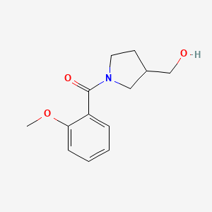 [1-(2-Methoxybenzoyl)pyrrolidin-3-yl]methanol