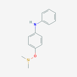 Dimethyl-p-phenylaminophenoxysilane