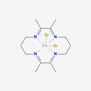 Dibromocobalt;2,3,9,10-tetramethyl-1,4,8,11-tetrazacyclotetradeca-1,3,8,10-tetraene