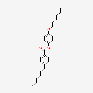 4-(Hexyloxy)phenyl 4-hexylbenzoate