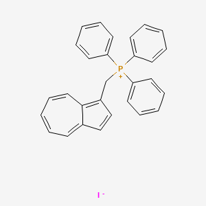 [(Azulen-1-yl)methyl](triphenyl)phosphanium iodide