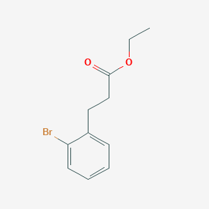 molecular formula C11H13BrO2 B146710 3-(2-溴苯基)丙酸乙酯 CAS No. 135613-33-1