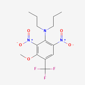 3-methoxy-2,6-dinitro-N,N-dipropyl-4-(trifluoromethyl)aniline