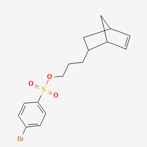 3-(Bicyclo[2.2.1]hept-5-en-2-yl)propyl 4-bromobenzenesulfonate