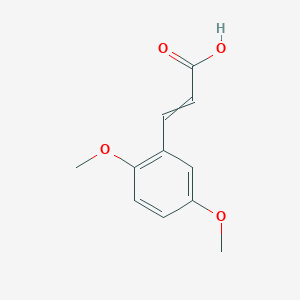 B146712 2,5-Dimethoxycinnamic acid CAS No. 10538-51-9