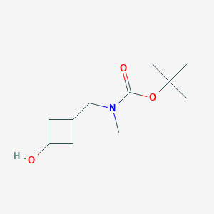 Tert-butyl ((3-hydroxycyclobutyl)methyl)(methyl)carbamate