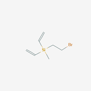 (2-Bromoethyl)(diethenyl)methylsilane