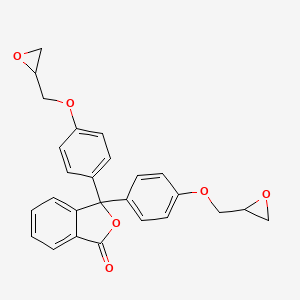 3,3-Bis{4-[(oxiran-2-yl)methoxy]phenyl}-2-benzofuran-1(3H)-one