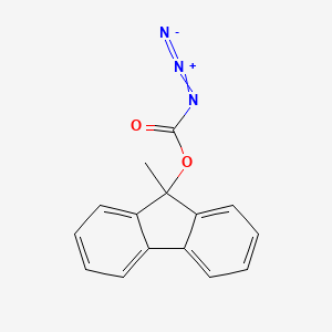 9-Methyl-9H-fluoren-9-yl carbonazidate