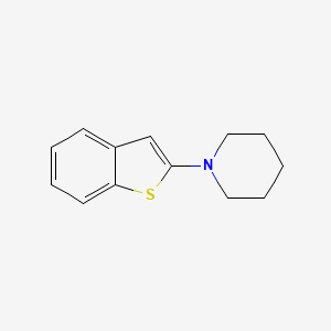 1-(1-Benzothiophen-2-yl)piperidine