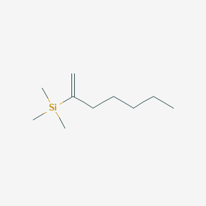 (Hept-1-en-2-yl)(trimethyl)silane